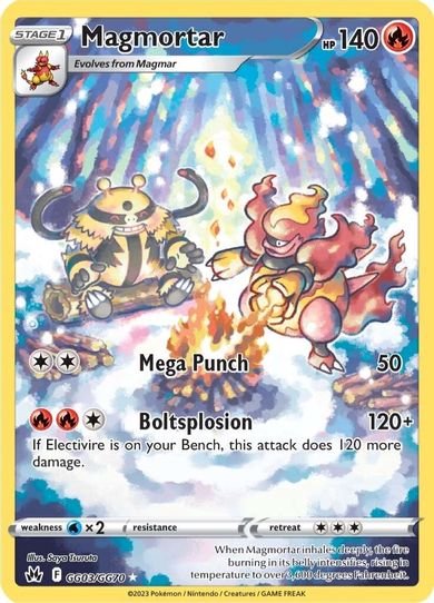 Magmortar (GG03/GG70) [Crown Zenith: Galarian Gallery]