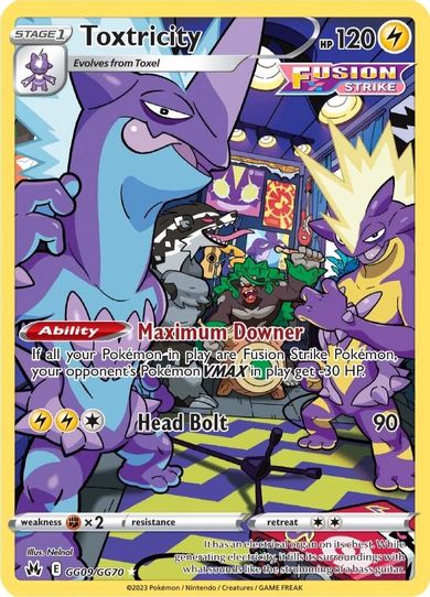 Toxtricity (GG09/GG70) [Crown Zenith: Galarian Gallery]