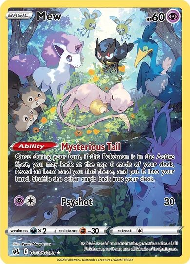 Mew (GG10/GG70) [Crown Zenith: Galarian Gallery]