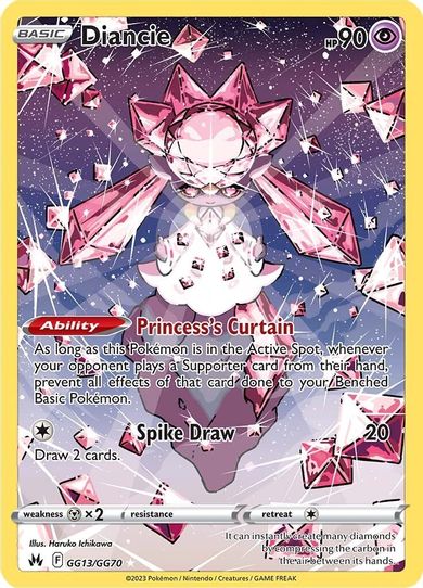 Diancie (GG13/GG70) [Crown Zenith: Galarian Gallery]