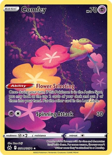 Comfey (GG14/GG70) [Crown Zenith: Galarian Gallery]
