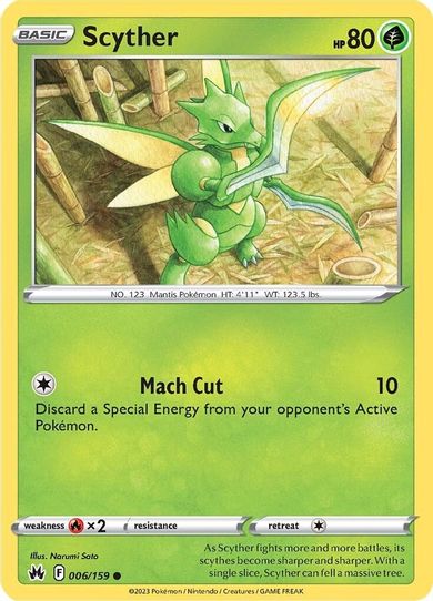 Scyther (006/159) [Crown Zenith]