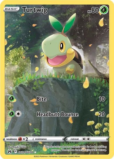 Turtwig (GG31/GG70) [Crown Zenith: Galarian Gallery]