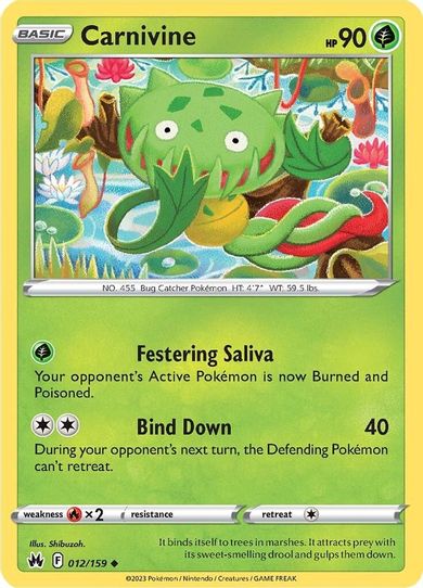 Carnivine (012/159) [Crown Zenith]