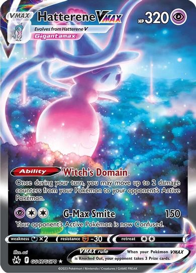 Hatterene VMAX (GG47/GG70) [Crown Zenith: Galarian Gallery]