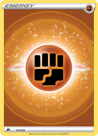 Fighting Energy (Texture Full Art) (157/159) [Crown Zenith]