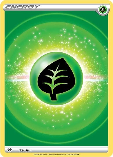 Grass Energy (Texture Full Art) (152/159) [Crown Zenith]