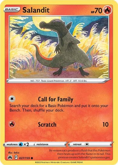 Salandit (027/159) [Crown Zenith]