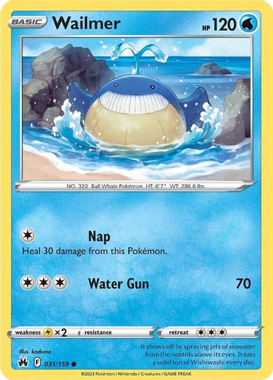 Wailmer (031/159) [Crown Zenith]