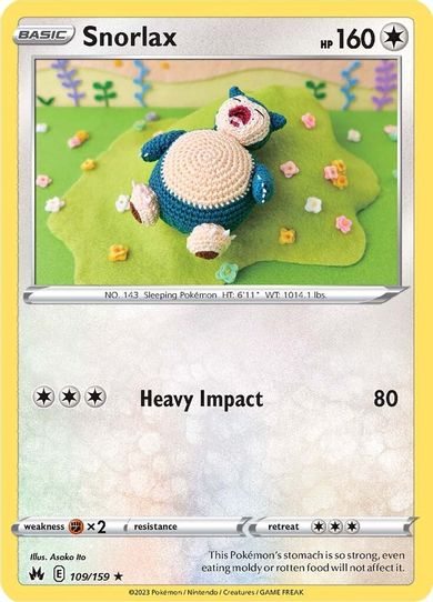 Snorlax (109/159) [Crown Zenith]