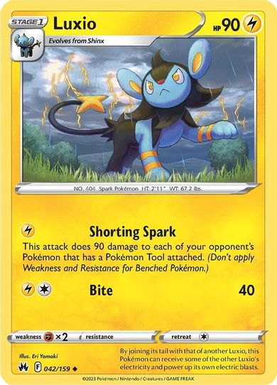 Luxio (042/159) [Crown Zenith]