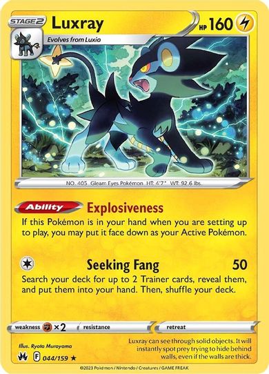 Luxray (044/159) [Crown Zenith]