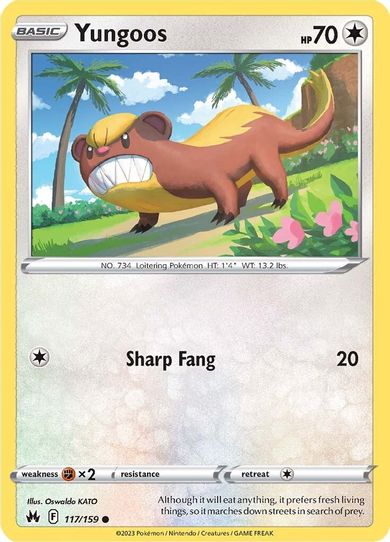 Yungoos (117/159) [Crown Zenith]