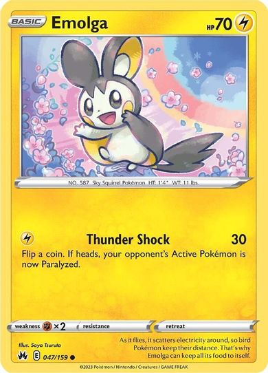 Emolga (047/159) [Crown Zenith]