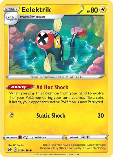 Eelektrik (048/159) [Crown Zenith]