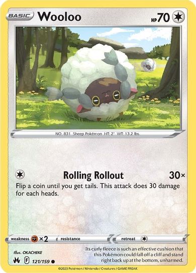 Wooloo (121/159) [Crown Zenith]