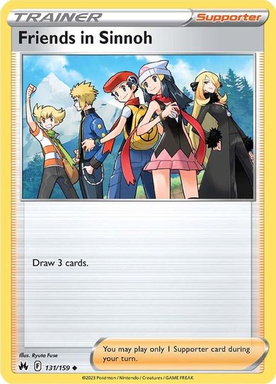 Friends in Sinnoh (131/159) [Crown Zenith]