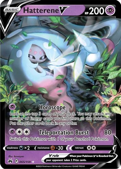 Hatterene V (065/159) [Crown Zenith]