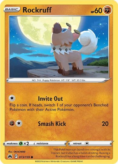 Rockruff (073/159) [Crown Zenith]