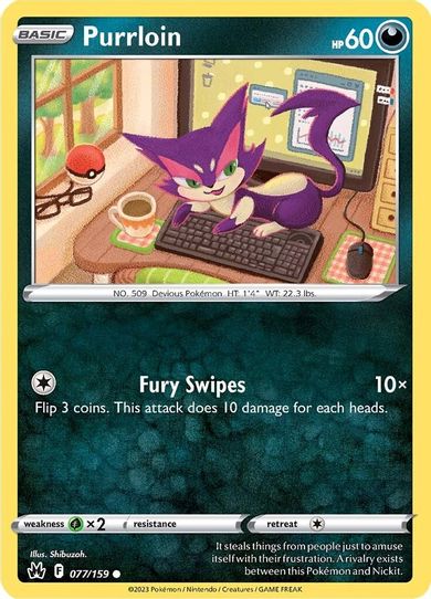 Purrloin (077/159) [Crown Zenith]