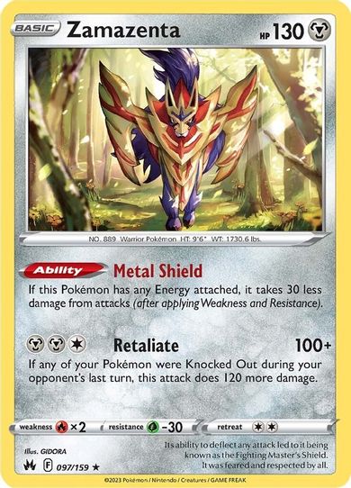 Zamazenta (097/159) [Crown Zenith]