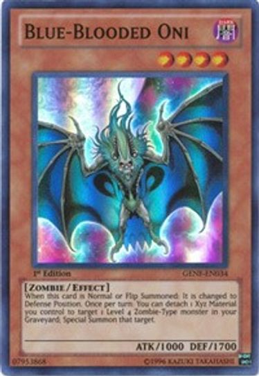 Blue-Blooded Oni (GENF-EN034) [Generation Force]