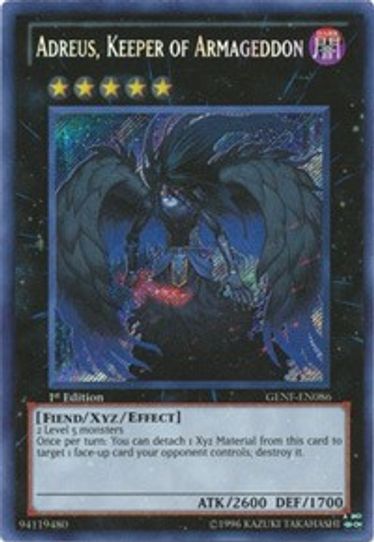 Adreus, Keeper of Armageddon (GENF-EN086) [Generation Force]