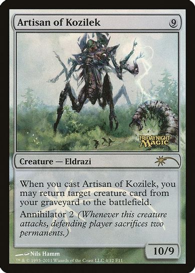 Artisan of Kozilek (4) [FNM Promos]