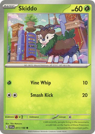 Skiddo (011/198) [SV01: Scarlet & Violet Base Set]