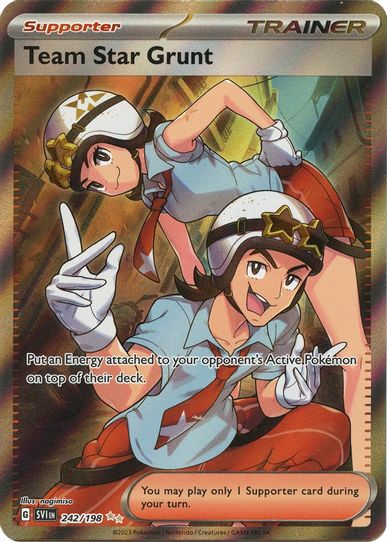 Team Star Grunt (242/198) [SV01: Scarlet & Violet Base Set]