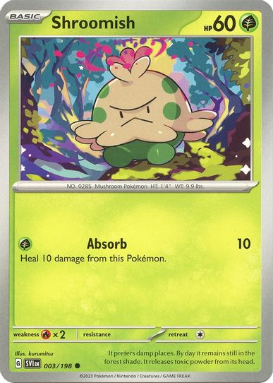 Shroomish (003/198) [SV01: Scarlet & Violet Base Set]