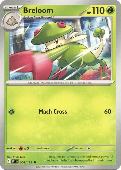 Breloom (004/198) [SV01: Scarlet & Violet Base Set]