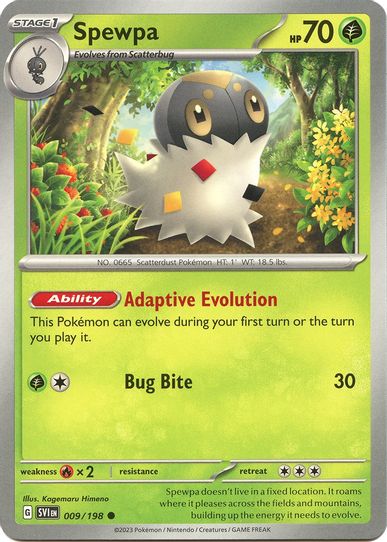 Spewpa (009/198) [SV01: Scarlet & Violet Base Set]