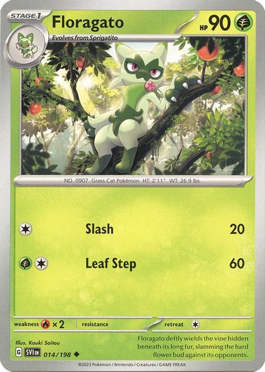 Floragato (014/198) [SV01: Scarlet & Violet Base Set]