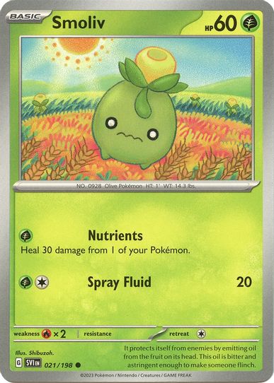 Smoliv (021/198) [SV01: Scarlet & Violet Base Set]