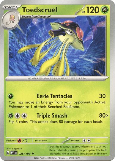 Toedscruel (026/198) [SV01: Scarlet & Violet Base Set]