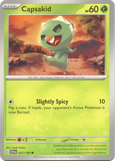 Capsakid (027/198) [SV01: Scarlet & Violet Base Set]