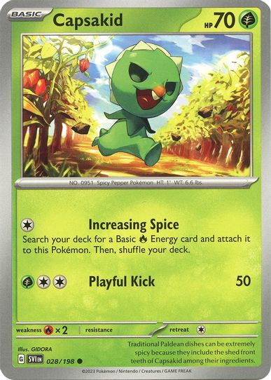 Capsakid (028/198) [SV01: Scarlet & Violet Base Set]