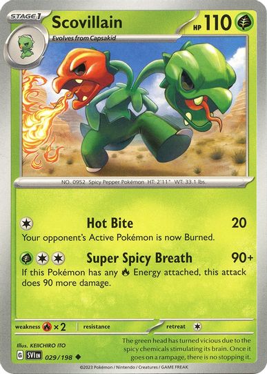 Scovillain (029/198) [SV01: Scarlet & Violet Base Set]