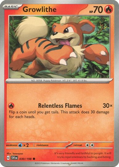 Growlithe (030/198) [SV01: Scarlet & Violet Base Set]