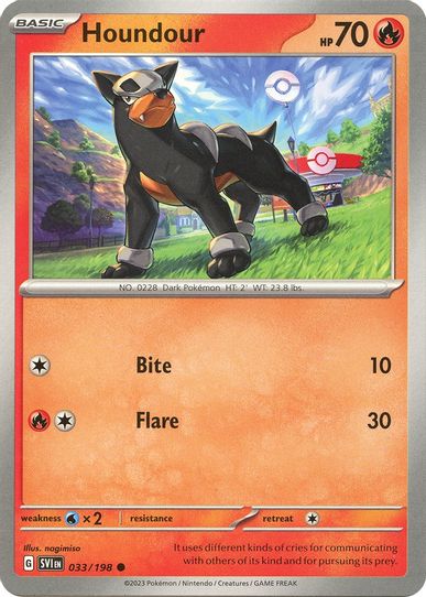 Houndour (033/198) [SV01: Scarlet & Violet Base Set]
