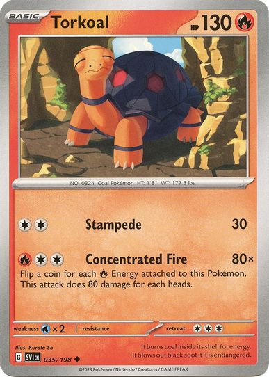 Torkoal (035/198) [SV01: Scarlet & Violet Base Set]