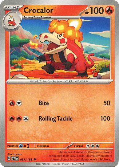 Crocalor (037/198) [SV01: Scarlet & Violet Base Set]