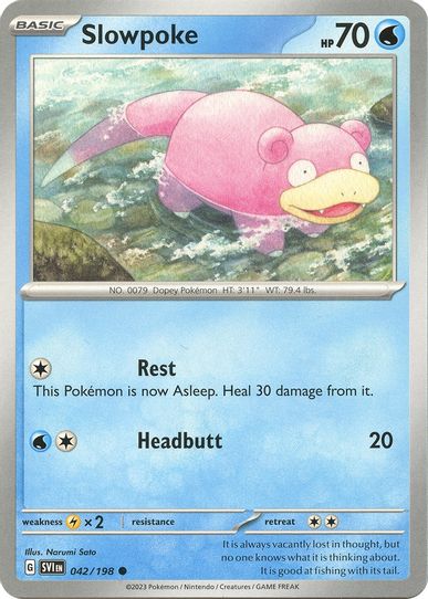 Slowpoke (042/198) [SV01: Scarlet & Violet Base Set]