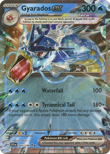 Gyarados ex (045/198) [SV01: Scarlet & Violet Base Set]