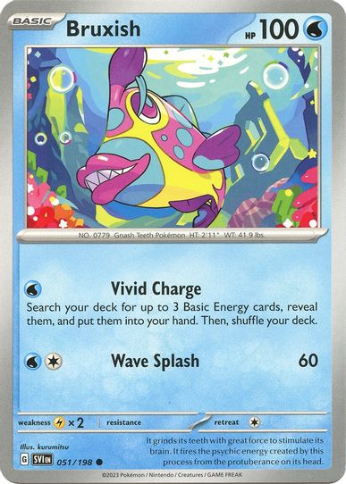 Bruxish (051/198) [SV01: Scarlet & Violet Base Set]