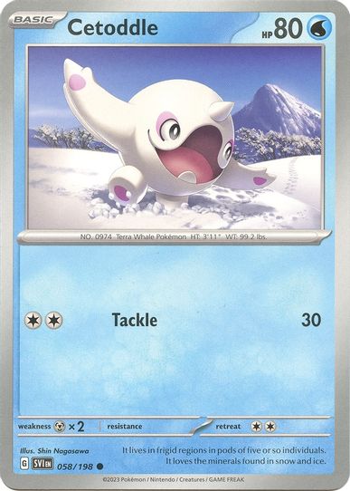 Cetoddle (058/198) [SV01: Scarlet & Violet Base Set]