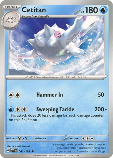 Cetitan (060/198) [SV01: Scarlet & Violet Base Set]