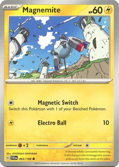 Magnemite (063/198) [SV01: Scarlet & Violet Base Set]