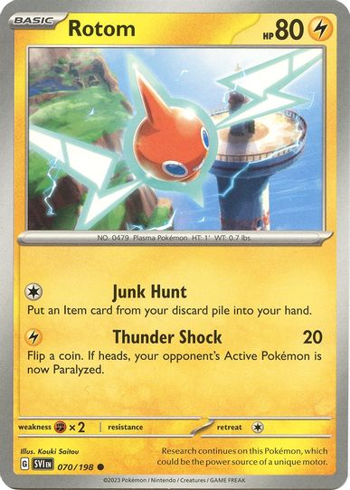 Rotom (070/198) [SV01: Scarlet & Violet Base Set]